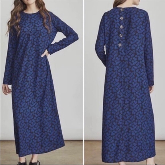 Elizabeth & James Button-Back Maxi Dress size M - Picture 1 of 12